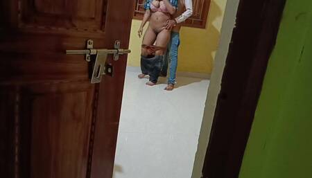 Desi Indian School Students Getting Cock with Tution Teacher