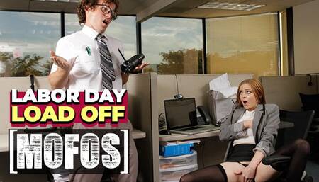 Cutie Ava Hardy Pushes The Nerdy Pervert Robby Apples' Head Into Her Pussy For Labor Day