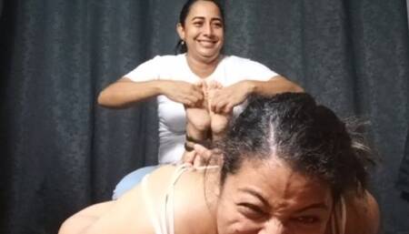 tickling ceci soles hogtie