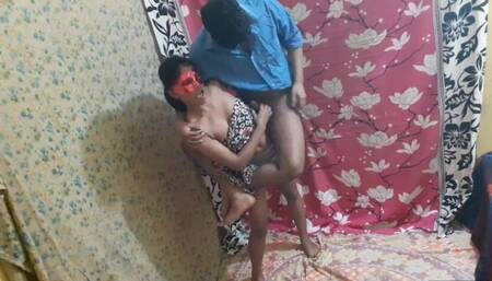 Desi Teacher Hardcore Anal Fuck with Virgin College Girl