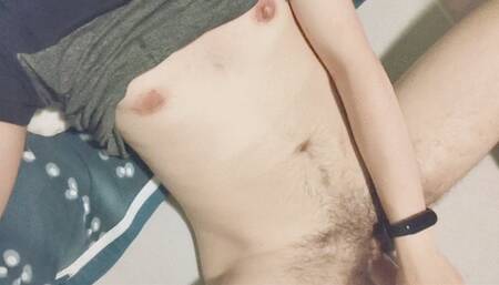 FTM Trans Male Has His Pussy Penetrated By Your Huge Cock