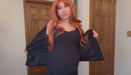 Heavily Pregnant Boss JOI And Striptease Roleplay