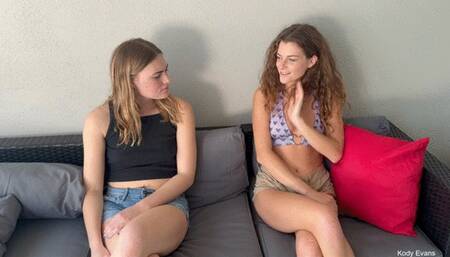 Tyler and Nathalia Belly Punching