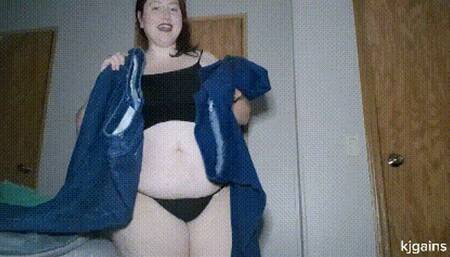 Gifted Too Tight Jean's Try-On