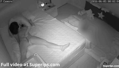 IPCAM – Naughty Korean parents fuck in their bed