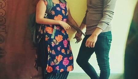Indian College Girl Fucking with Teacher at Private Tution