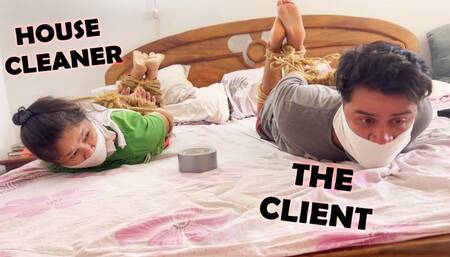 WTF? The Femdom Domina Had Tied Up My House Cleaner Too! (high res mp4)