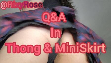 Q&A with MiniSkirt Tease