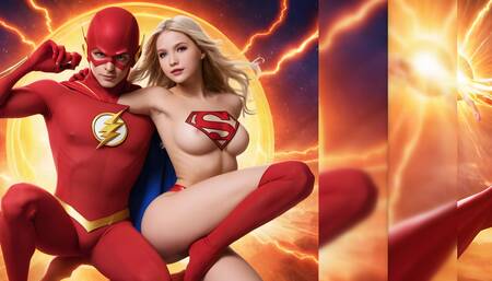 34 Nude Images of Elf Supergirl with Flash