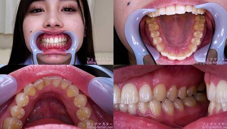 Mai Arisu - Watching Inside mouth of Japanese cute girl - 1080p