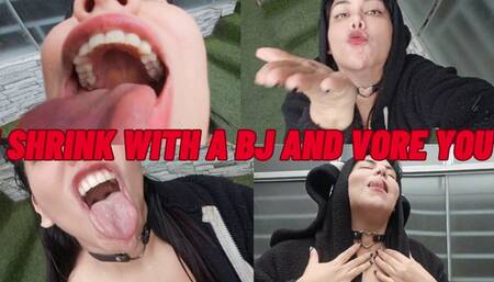 Shrinking and vore you POV