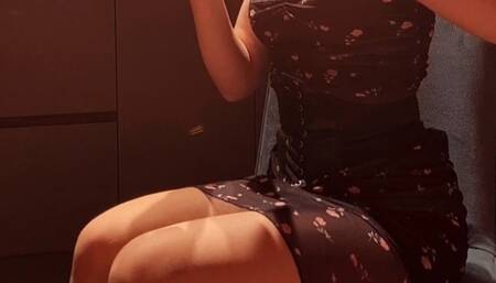 Came home to a bottle of Jameson, enjoyed a ciggy and used my slave ;) Muaa xx