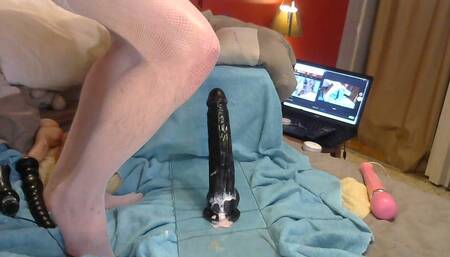 Caged with My Favorite Dildo