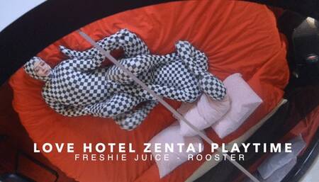 Love Hotel Zentai Playtime and Dryhumping!