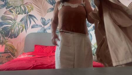 MISTRESS LILY DUPONT : STEPMOTHER MASTURBATES WHILE YOU SPY ON HER