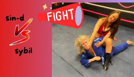 FFGFAN Sin-D Stretches Sybil's Back mp4