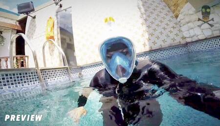 Descend into a Mermaid's Dream - Snorkel Full Face Mask (0107-GM1)