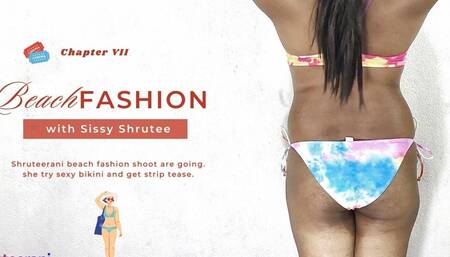 Beach Fashion Chapter 7 - Solo Indian Trans in Bikini