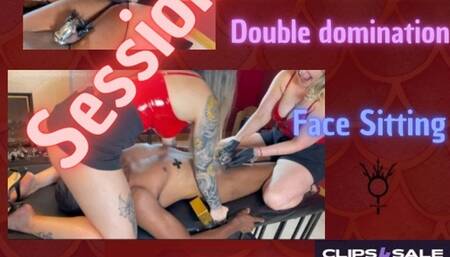 FaceSitting Empress MBella Sadic and Tempting Moon Part 1