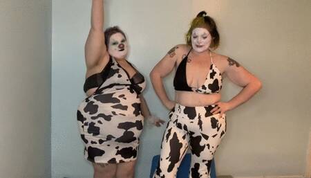 Two Clowns give you a fun strip tease