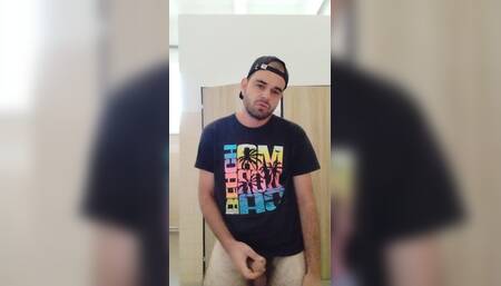Cum in Work at Wc