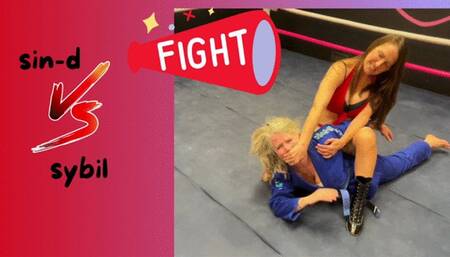 FFGFAN Sin-D Stretches Sybil's Back wmv
