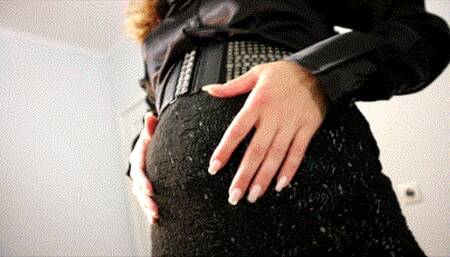 Belly transformations from black skirt