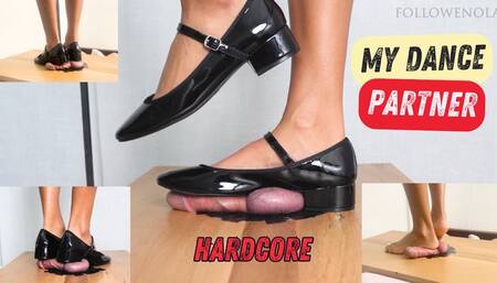 Ball crushing Ballet - Cock box stomping - Mistress Enola ( FullHD)