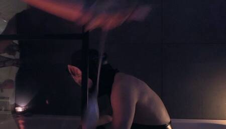 use this pig in the bathroom for sucking dildo and human ashtray