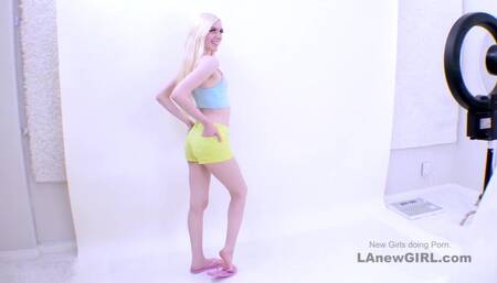 New Blonde gets Fucked Trying to Switch her Career