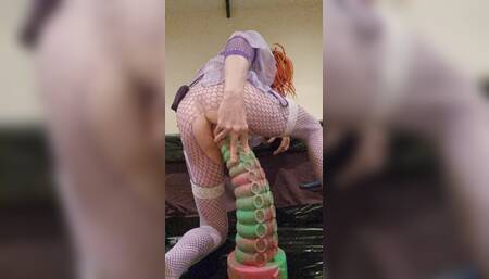 Taking on My Biggest Anal Dildo From @johnthomastoys Extreme Anal