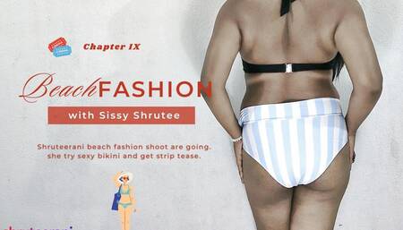 Beach Fashion Chapter 9 - Solo Indian Trans in Bikini