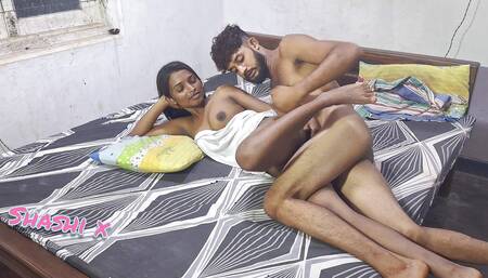 Step Sister and Stepbrother Shared Bed and Hard Rough Fuck. Enjoy
