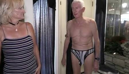 Company For Carl In The Pool