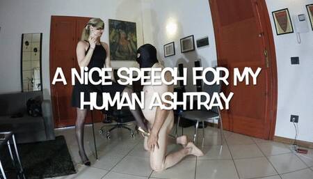 GEA DOMINA - A NICE SPEECH FOR MY HUMAN ASHTRAY