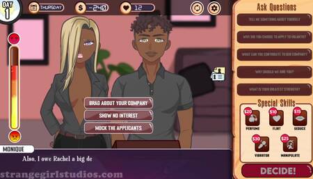 HORNY RECRUITER - THREESOME