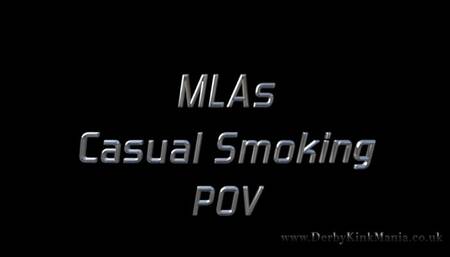 MLA Casual Smoking POV