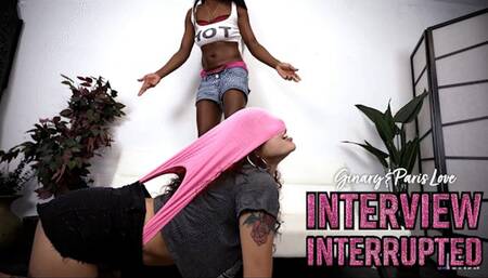 Ginary & Paris Love - "Interview Interrupted" Wedgie Fight - HD 1080p