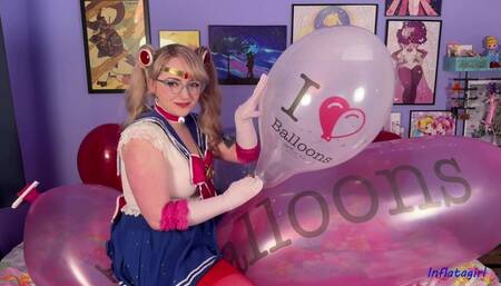 Sailor Moon Stretches Balloon 3X B2p