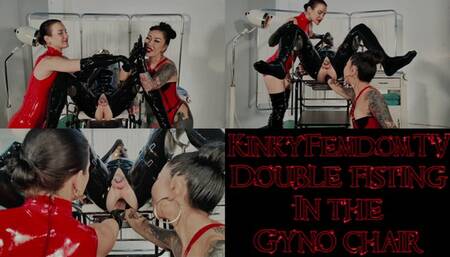 Double Anal Fisting in the Gyno Chair 4K HDR ft Mistress Youko Miss Flora #fisting