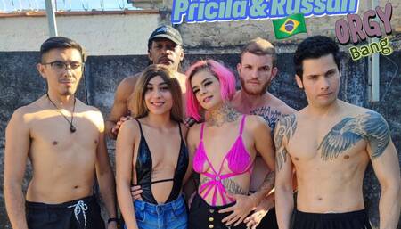 Banging Latina Snowbunnies Literal Orgy