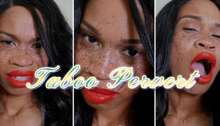 Taboo Pervert- Ebony Femdom Goddess Rosie Reed Humiliates Nasty Pervert BBC Stepmom Humiliation