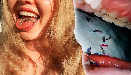 Playtime with Slaves and Red Paint