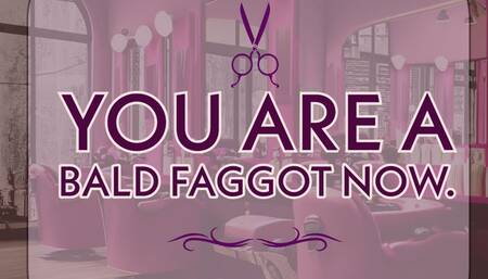 The Bald Faggot Verbal Humiliation Audio by Tara Smith