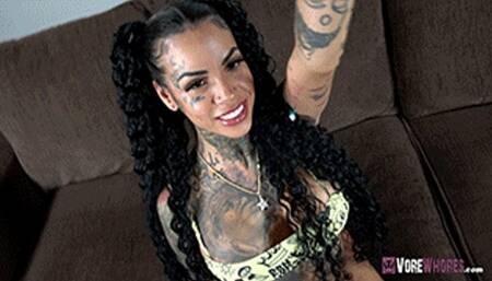 Meet Roma in Tiny on a String 720 HD POV Giantess Vore