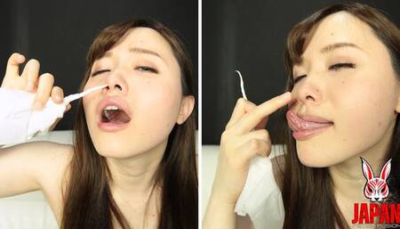 Kotona Hirakawa's Graceful Sneezing Display - Nose Fetish Party