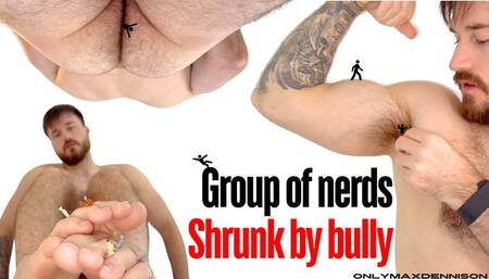 Group of nerds shrunk by bully