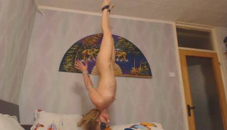 suspended bondage rough fuck, face fuck