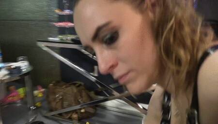 cbt just having fun with piercings and waxing