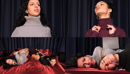 Mayla and Persefone - Winter Photoshooting (mobile)